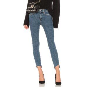rag & bone Ankle Skinny Clean Commodore Jeans Raw Hem 25